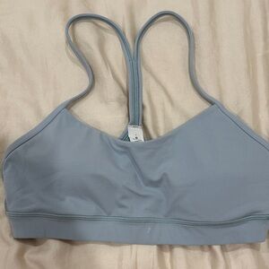 Lululemon Light Blue Flow Y Sports Bra (8)